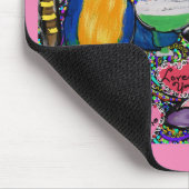 Tapis De Souris Perroquet de fête de la Saint-Valentin (Coin)