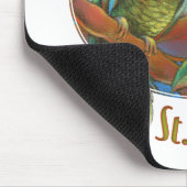 Tapis De Souris Perroquet du St Lucia (Coin)