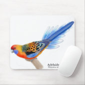 Tapis De Souris Perroquet Mousepad d'Adelaïde Rosella (Avec souris)
