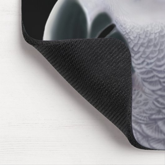 Tapis De Souris Perroquet Mousepad de gris africain (Coin)