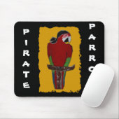 Tapis De Souris Perroquet Pirate (Avec souris)