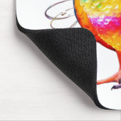 Tapis De Souris Perroquet vibrant (Coin)