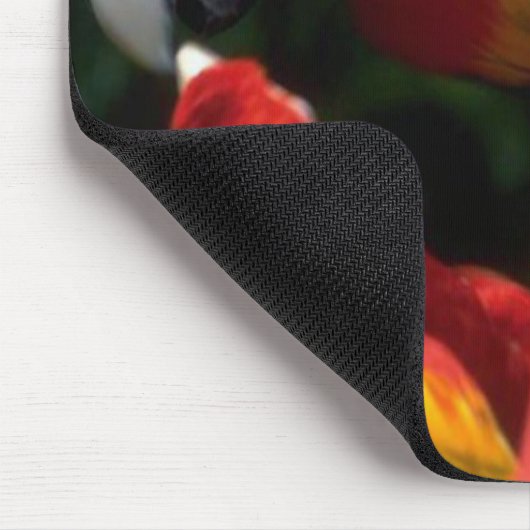 Tapis De Souris Perroquets dans l'amour Mousepad (Coin)