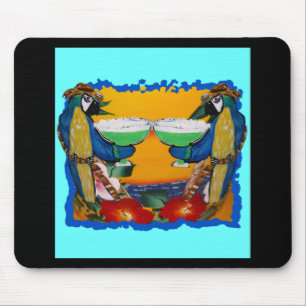 Tapis De Souris Perroquets de fête