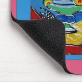 TAPIS DE SOURIS PERROQUETS DE FÊTE (Coin)
