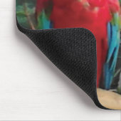 Tapis De Souris Perroquets rouges (Coin)