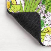 Tapis De Souris Perroquets tropicaux (Coin)