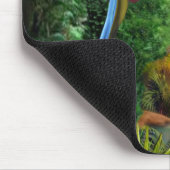Tapis De Souris Perroquets tropicaux d'ara (Coin)