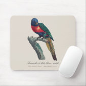Tapis De Souris Perruche a tete bleue / Rainbow lorikeet (Avec souris)