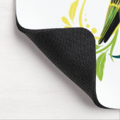 Tapis De Souris Perruche verte (Coin)