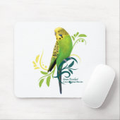 Tapis De Souris Perruche verte (Avec souris)