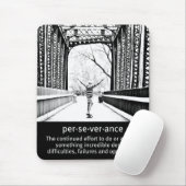 Tapis De Souris Persévérance à bord (Avec souris)