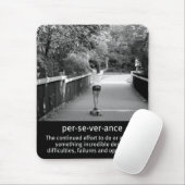 Tapis De Souris Persévérance féminine long-bord (Avec souris)
