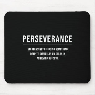 Tapis De Souris Persévérance Motivation Entrepreneur Slogan Quot