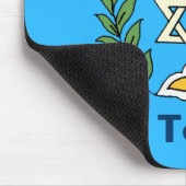 Tapis De Souris Persian Magen David Menorah (Coin)