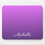 Tapis De Souris Personalisé violet ombre<br><div class="desc">Personalisé violet ombre</div>