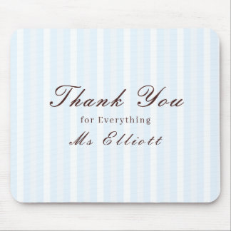 Tapis De Souris Personalised Thank You Teacher Mouse Pad Bluebell