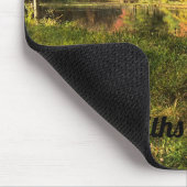 Tapis De Souris Personalize! Autumn Pond Mouse Pad (Coin)