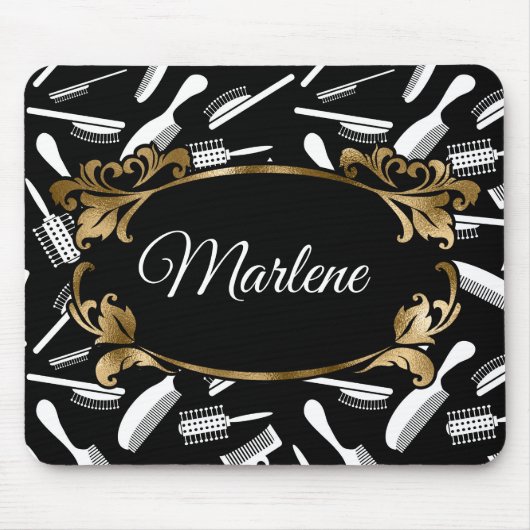 Tapis De Souris Personalize Beautician Mousepad (Devant)