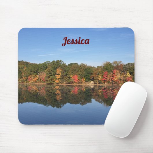 Tapis De Souris Personalize! Fall Splendor Mouse Pad (Avec souris)