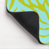 Tapis De Souris Personalized Aqua Palm Leaf Mouse Pad (Coin)