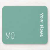 Tapis De Souris Personalized Cute Mouse Pad – Name & Initials Gift (Devant)