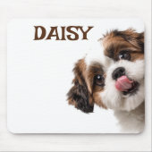 Tapis De Souris Personalized Dog Photo & Name Mouse Pad (Devant)