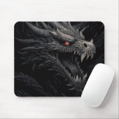 Tapis De Souris Personalized Gothic Dragon Head (Avec souris)