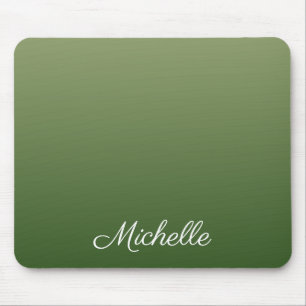 Tapis De Souris Personalized green