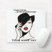 Tapis De Souris Personalized humorous mouse pad (Avec souris)