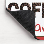 Tapis De Souris Personalized I Love Coffee Custom Name (Coin)