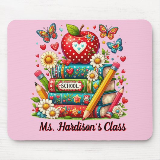 Tapis De Souris Personalized Teachers School  (Devant)