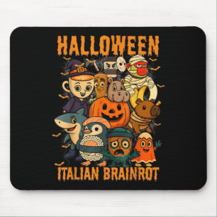 Tapis De Souris Personnages de mème de brainrot italien Costume d'