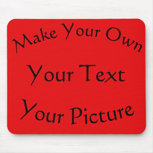 Tapis de souris personnalisable (Devant)