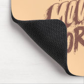 Tapis De Souris Personnalisable continuer à avancer devis pavé de  (Coin)