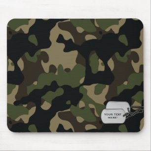 Tapis de souris personnalisable de camouflage