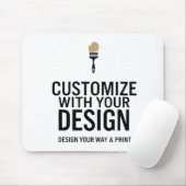 Tapis de souris personnalisable minimaliste modern (Avec souris)