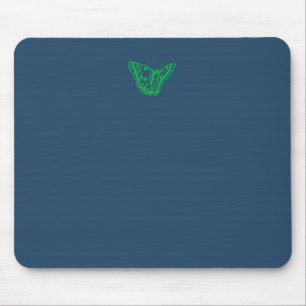 Tapis de souris personnalisable Papillon Bleu Mari