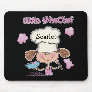 Tapis De Souris Personnalisation de Little Miss Chef