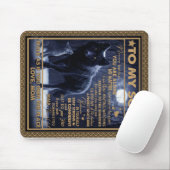 Tapis De Souris Personnalisé À Mon Fils, Fils Cadeau Anniversaire (Avec souris)