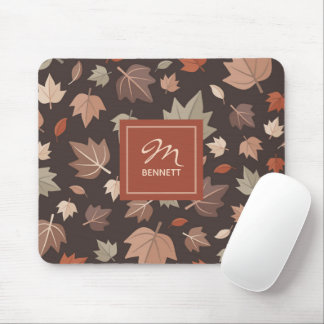 Tapis de souris personnalisé au nom de famille Feu