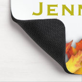 Tapis De Souris Personnalisé Automne en chute Feuilles (Coin)