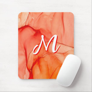 Tapis de souris personnalisé avec monogramme pour