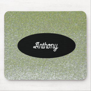 Tapis de souris personnalisé avec paillettes facti