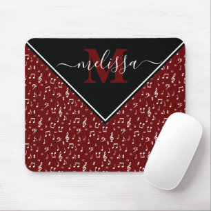 Tapis de souris personnalisé avec symboles musicau