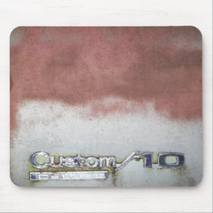 Tapis De Souris personnalisé de luxe rose et blanc