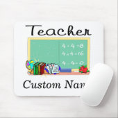 Tapis de souris personnalisé de professeur (Avec souris)