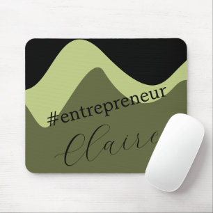 Tapis de souris personnalisé Entrepreneur Nom pers
