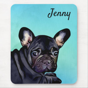 Tapis de souris personnalisé French Bull Dog