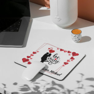 Tapis de souris personnalisé Love Vibes